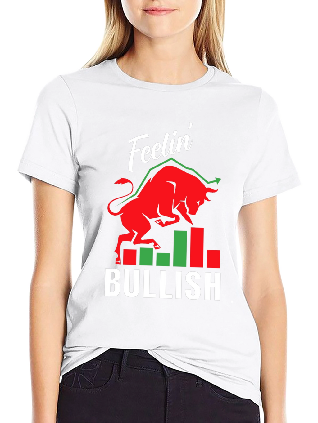 Feelin Bullish T-Shirt Stock Market Trader Tee