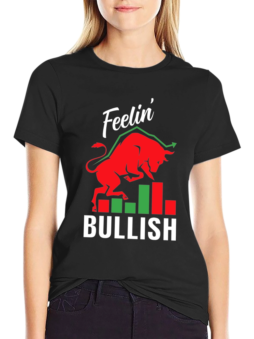 Feelin Bullish T-Shirt Stock Market Trader Tee