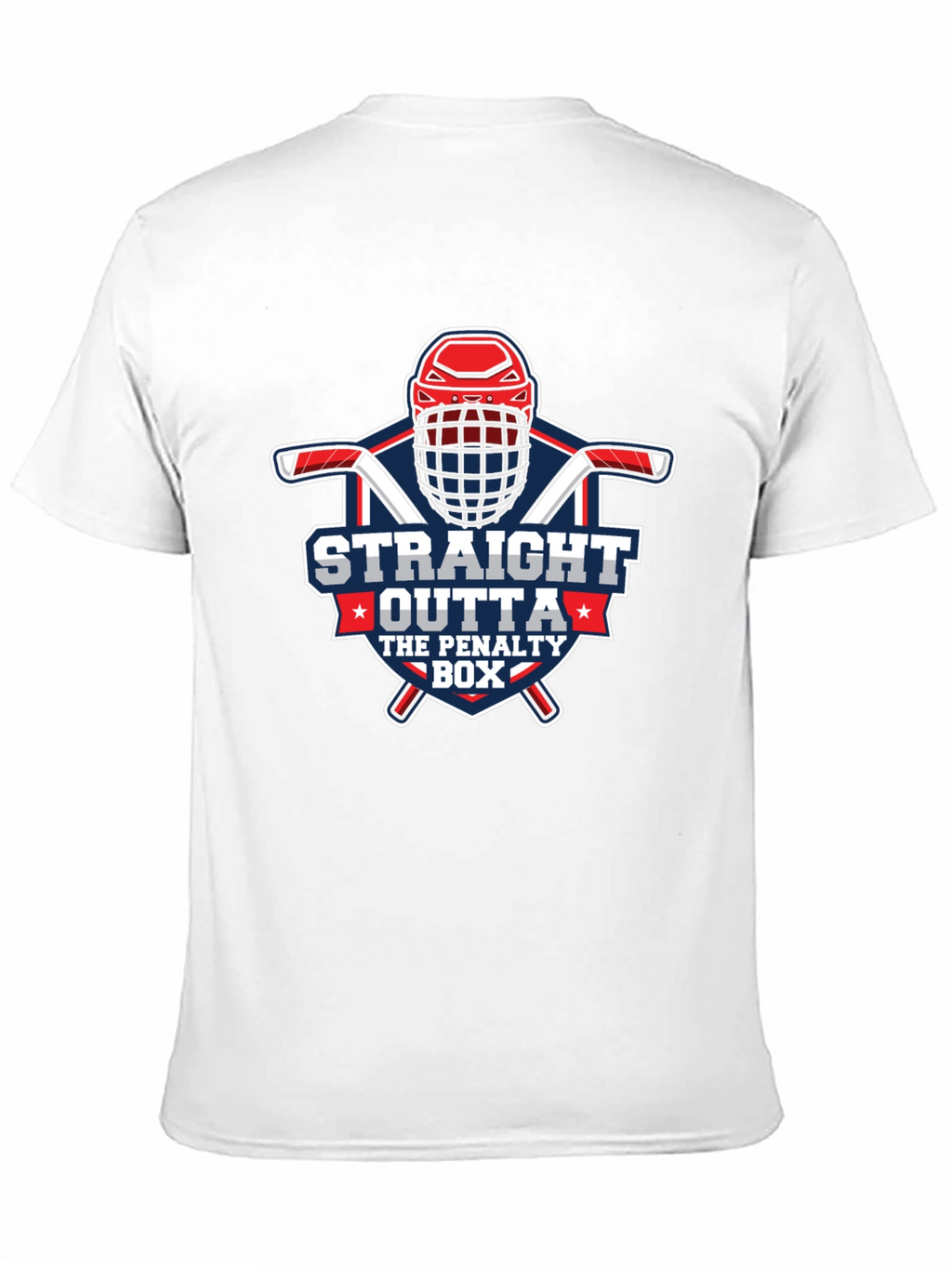 Straight Outta The Penalty Box Hockey T-Shirt