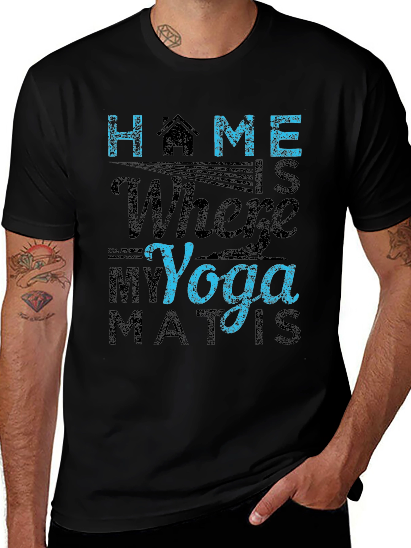 Home is Where My Yoga Mat Is T-Shirt