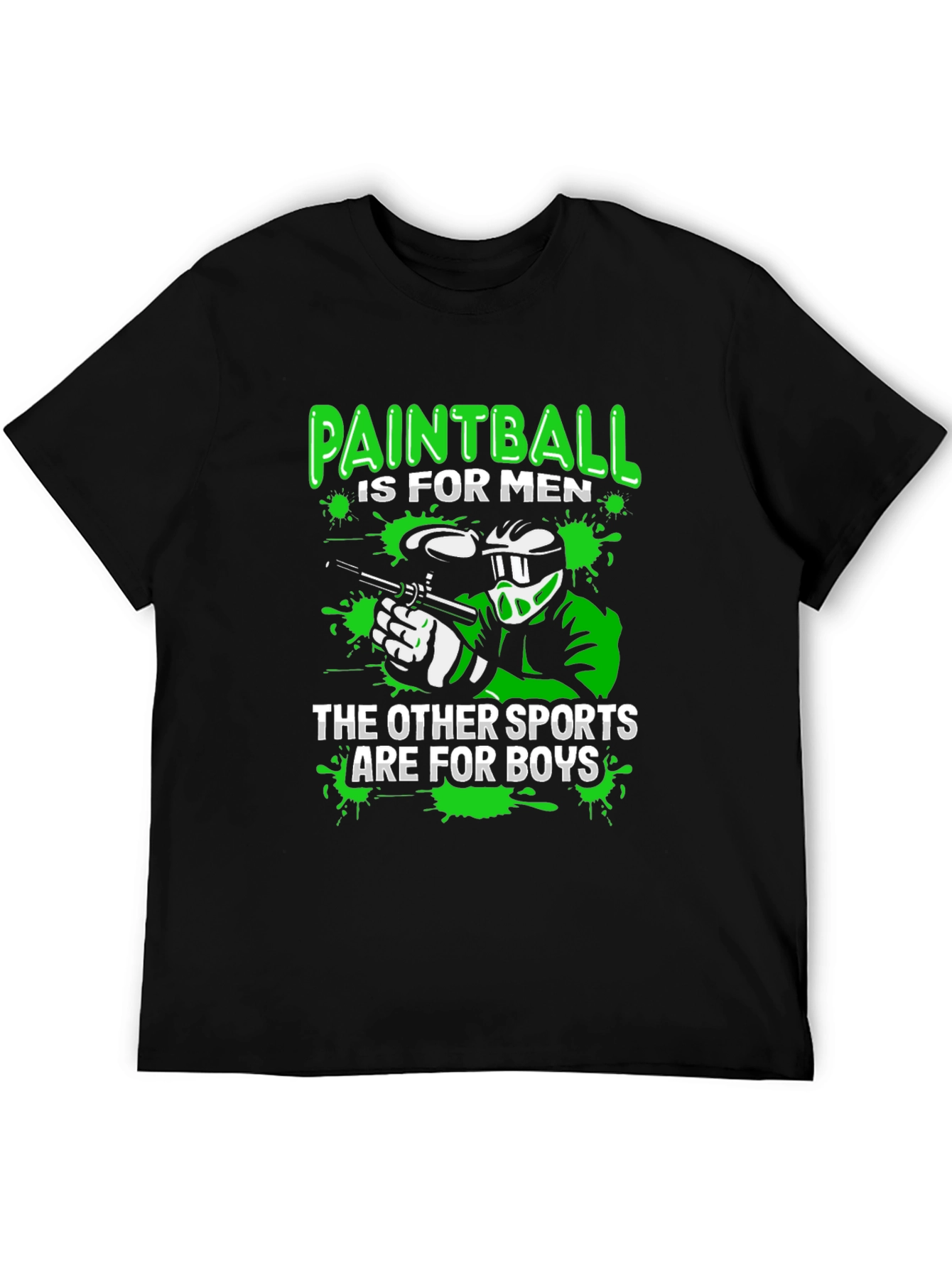 Paintball T-Shirt - For Men Graphic Tee