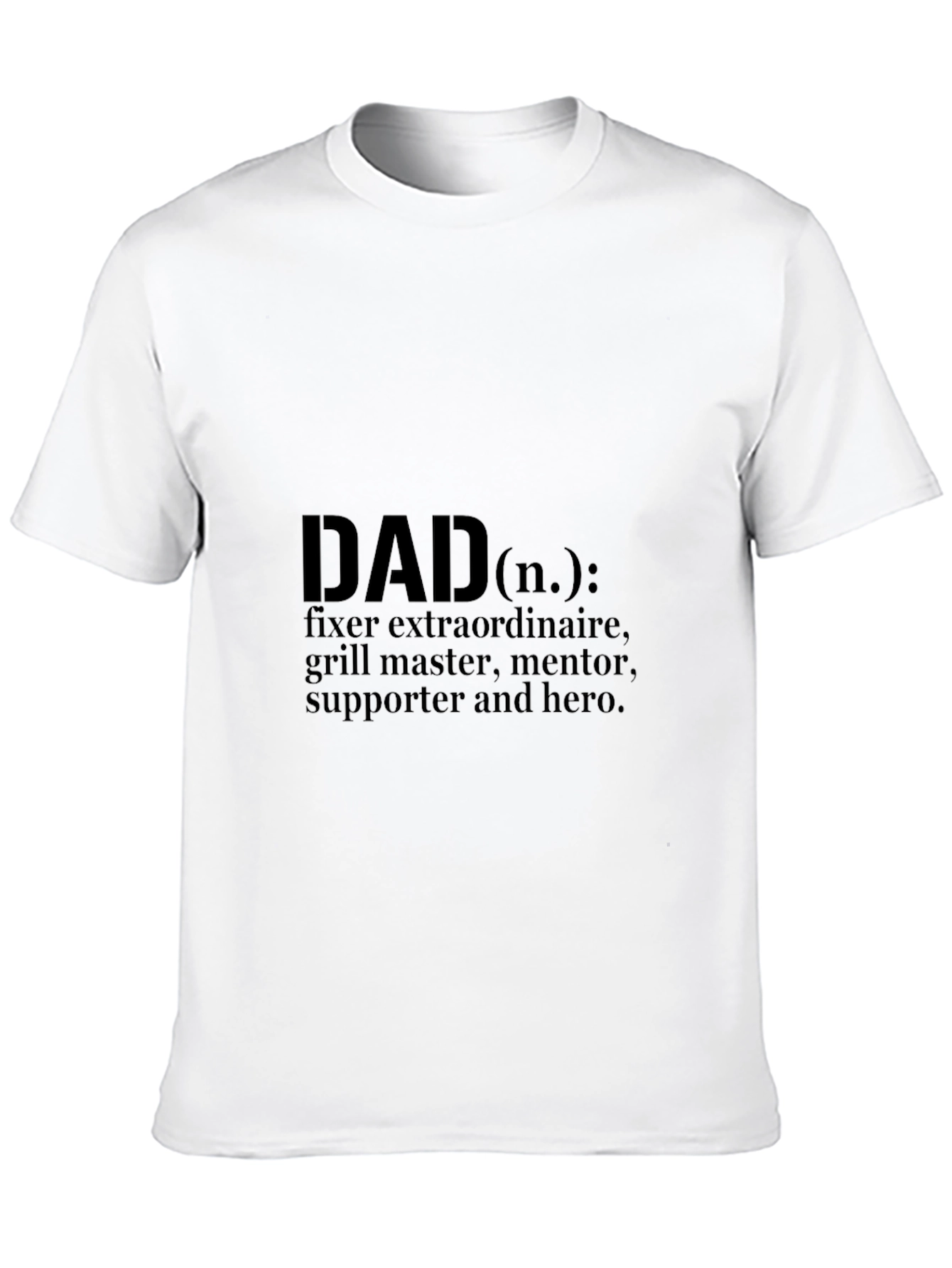 Dad Definition T-Shirt - Black