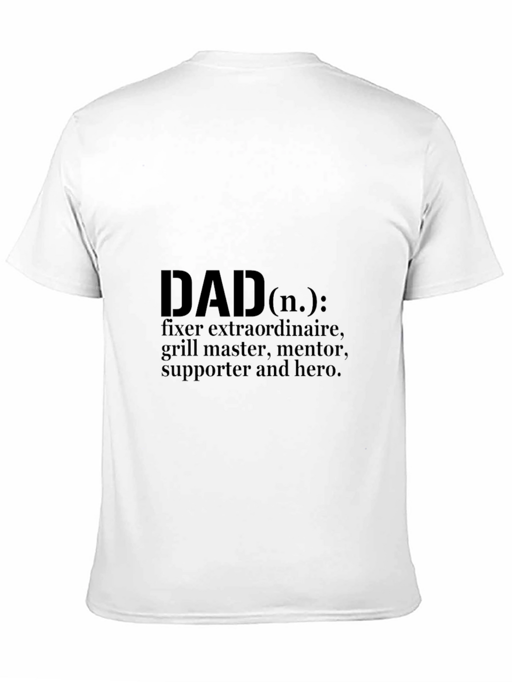 Dad Definition T-Shirt - Black