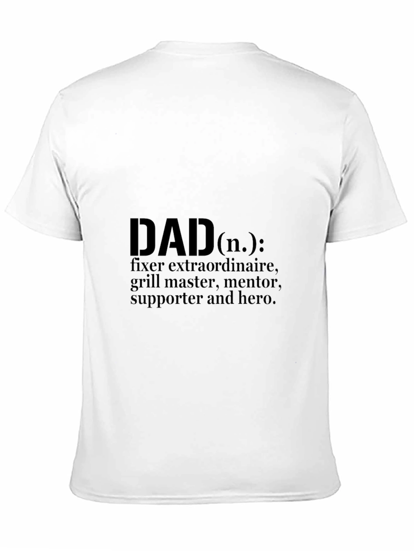 Dad Definition T-Shirt - Black