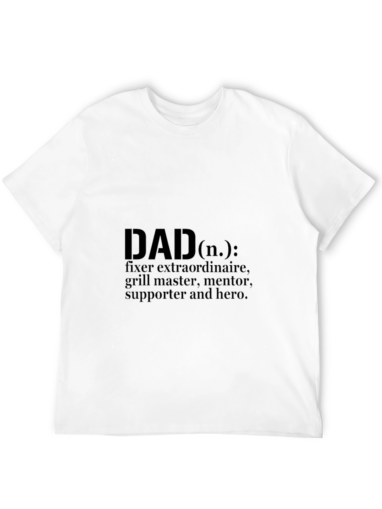 Dad Definition T-Shirt - Black