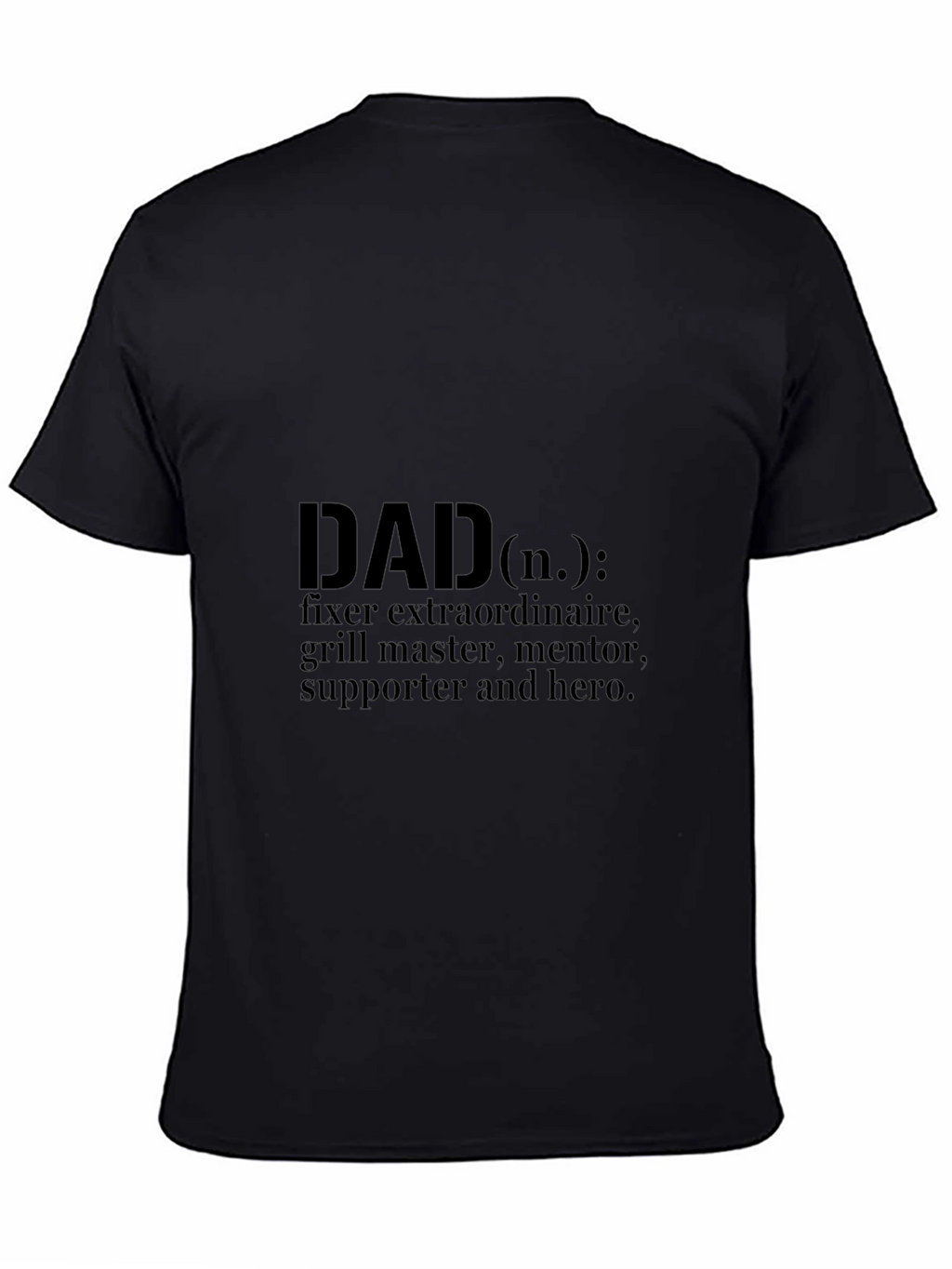 Dad Definition T-Shirt - Black