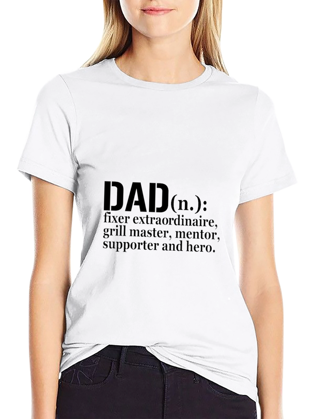 Dad Definition T-Shirt - Black