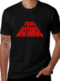 Keep Your Distance T-Shirt - Black
