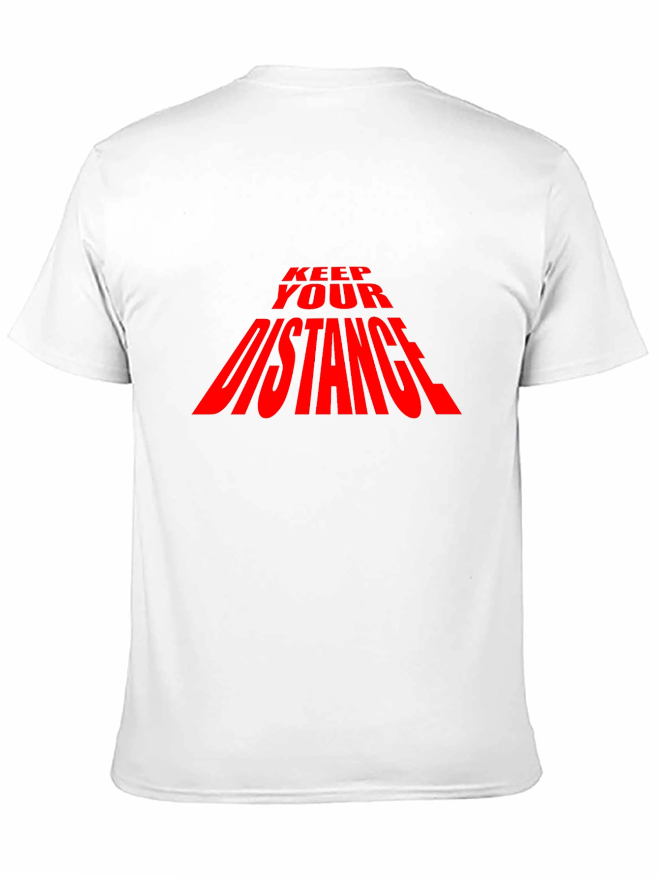 Keep Your Distance T-Shirt - Black