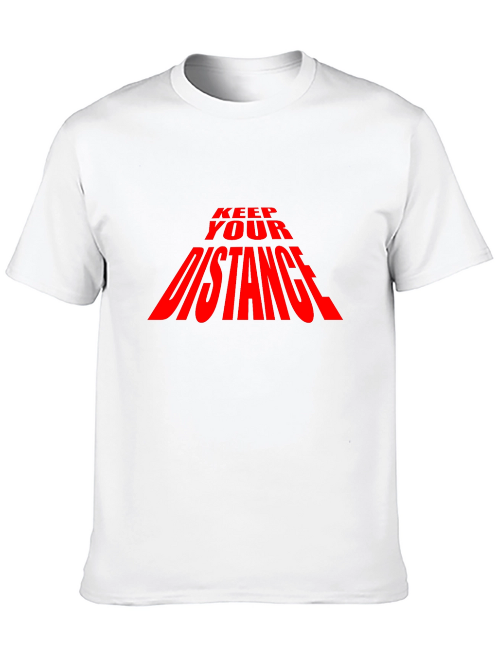 Keep Your Distance T-Shirt - Black