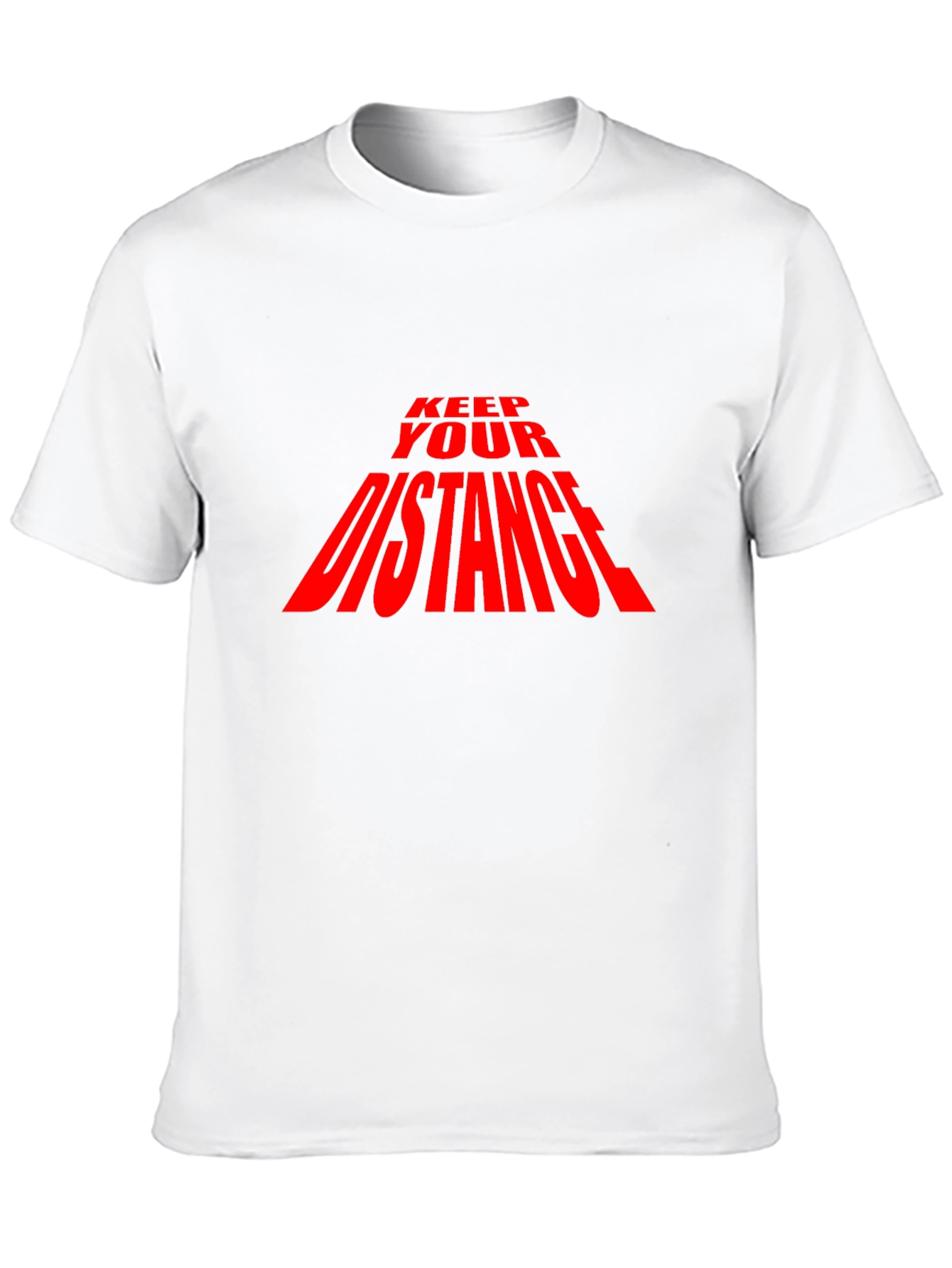 Keep Your Distance T-Shirt - Black