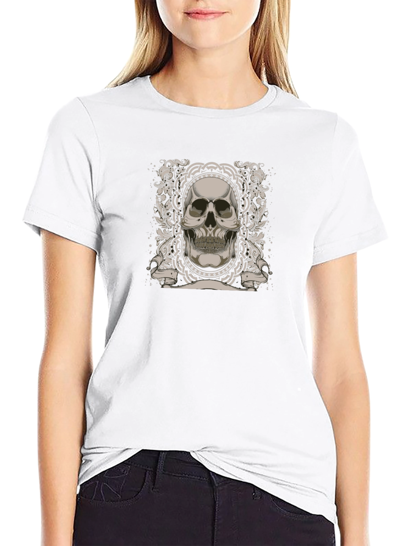 Skull Graphic T-Shirt
