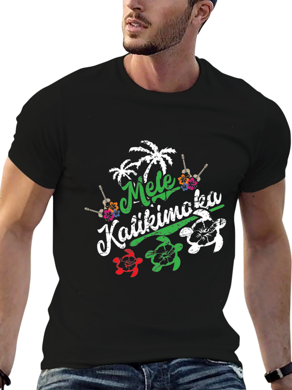 Mele Kalikimaka Hawaiian Christmas T-Shirt