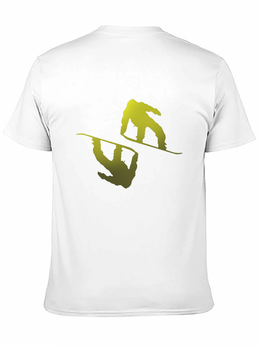 Cool Snowboarder Graphic Black T-Shirt