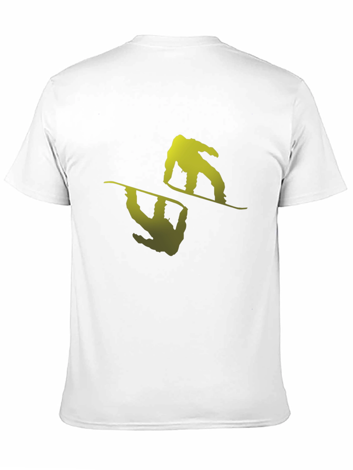 Cool Snowboarder Graphic Black T-Shirt