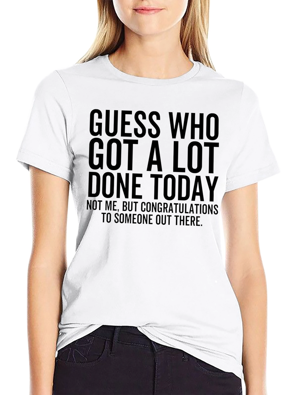 Funny Guess Who T-Shirt - Congrats To Someone!