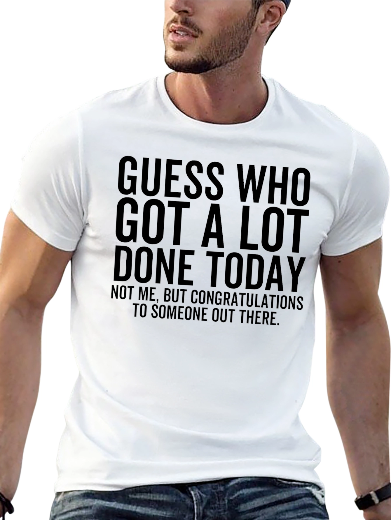 Funny Guess Who T-Shirt - Congrats To Someone!