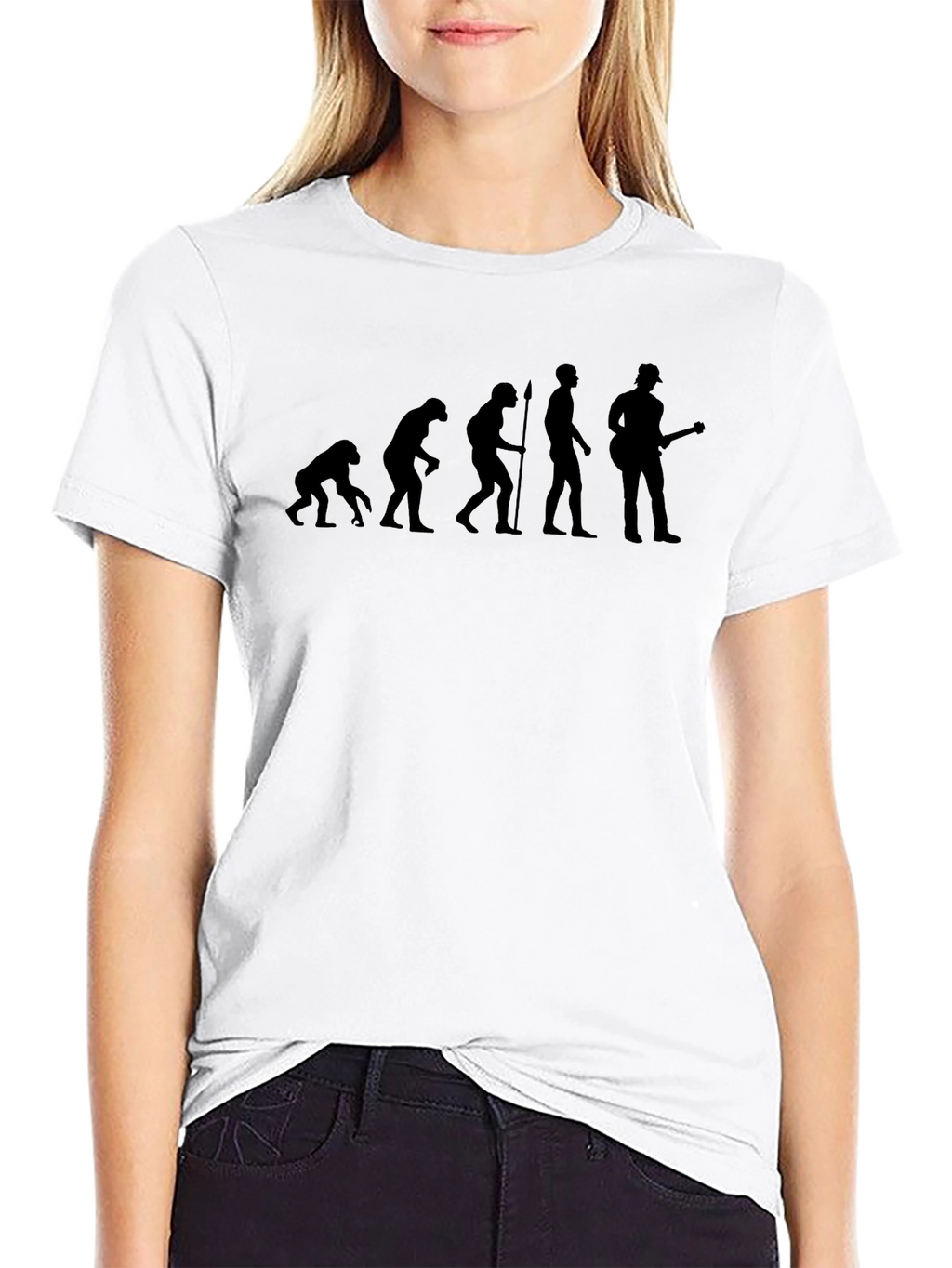 Evolution of Man T-Shirt - Guitarist