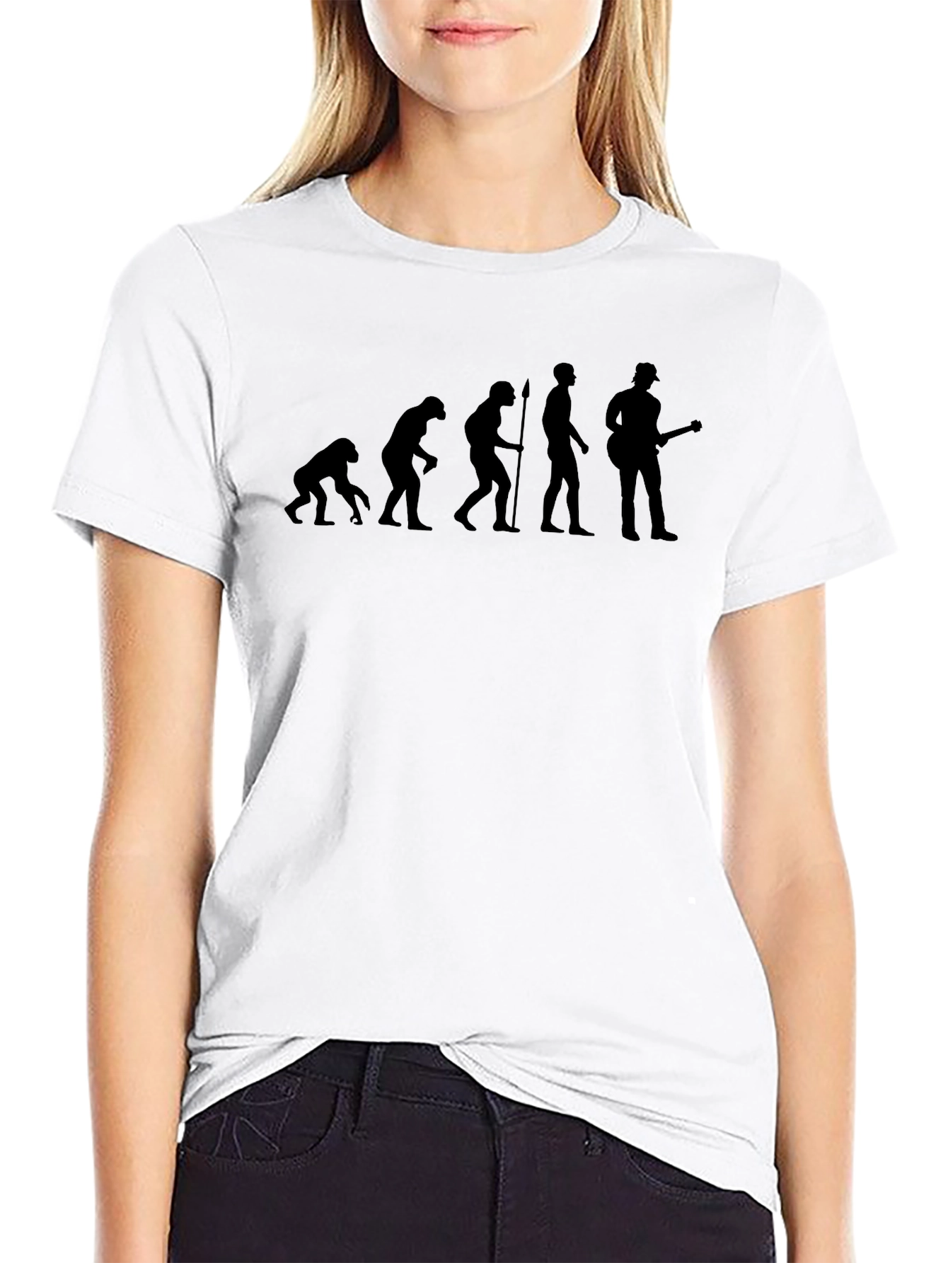 Evolution of Man T-Shirt - Guitarist