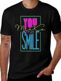 You Make Me Smile Graphic T-Shirt