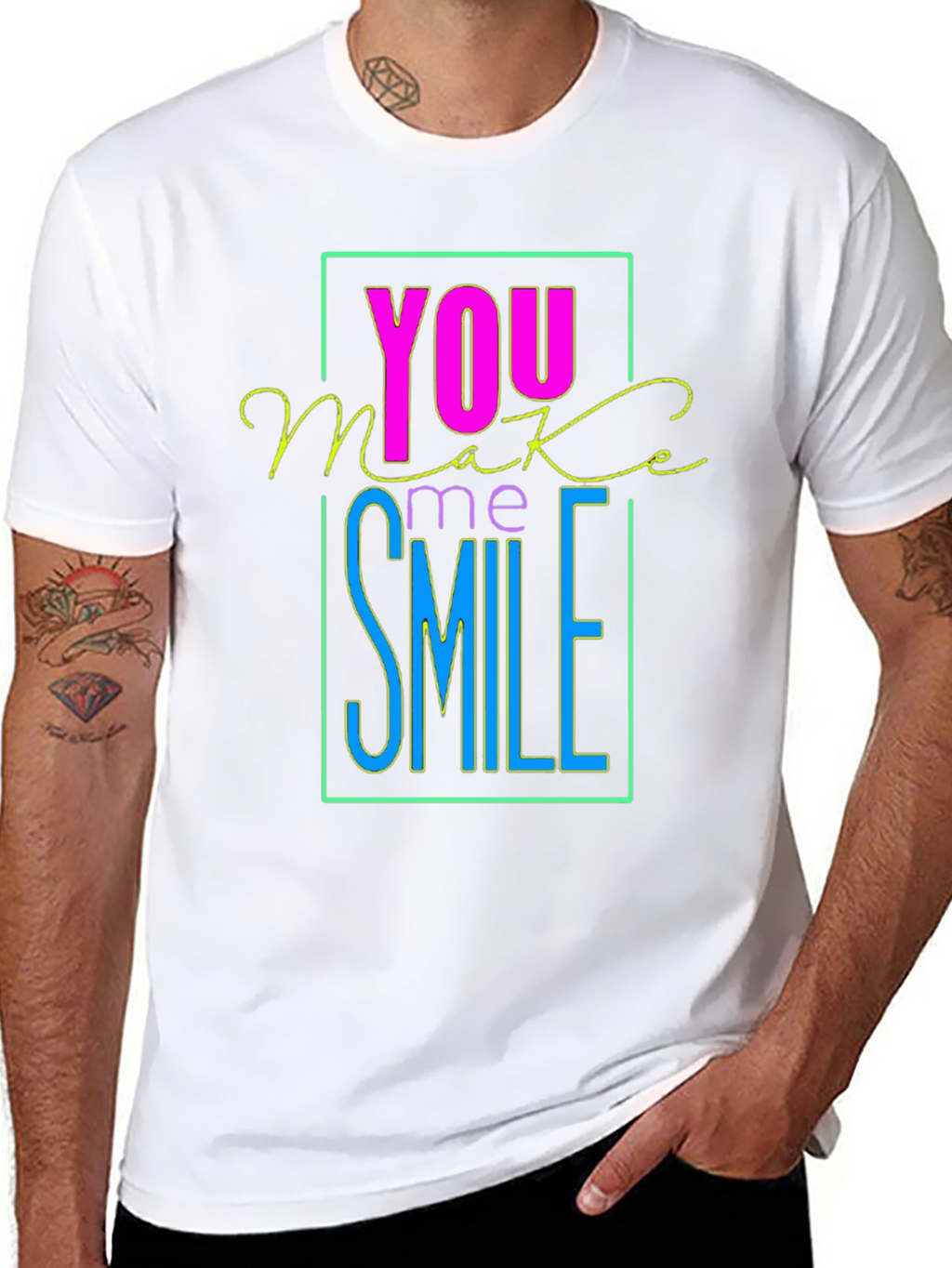 You Make Me Smile Graphic T-Shirt