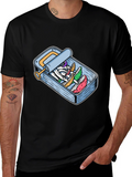 Mushroom Sardine T-Shirt - Unique Graphic Tee