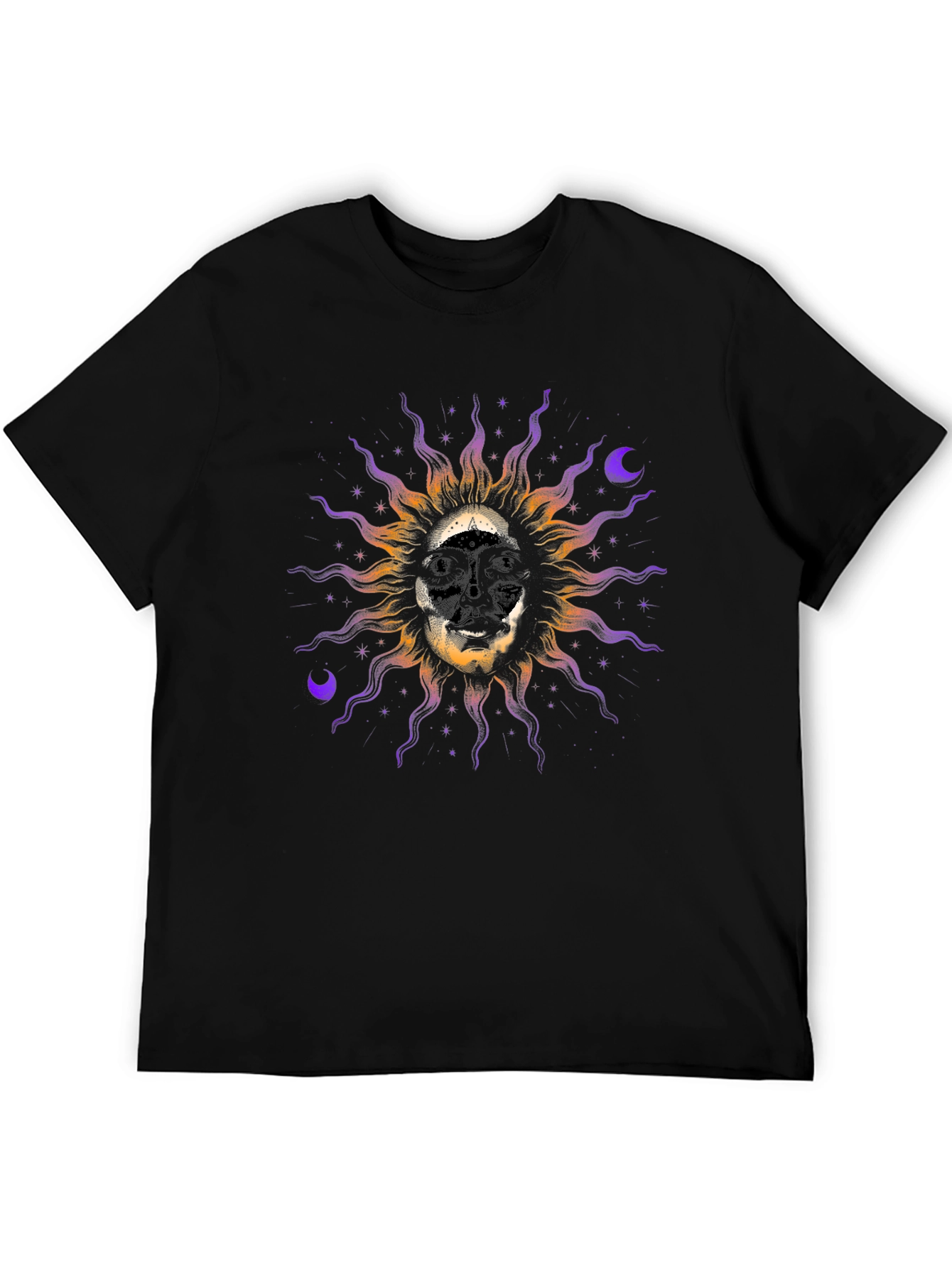 Skull Sun Graphic Tee - Unique Design