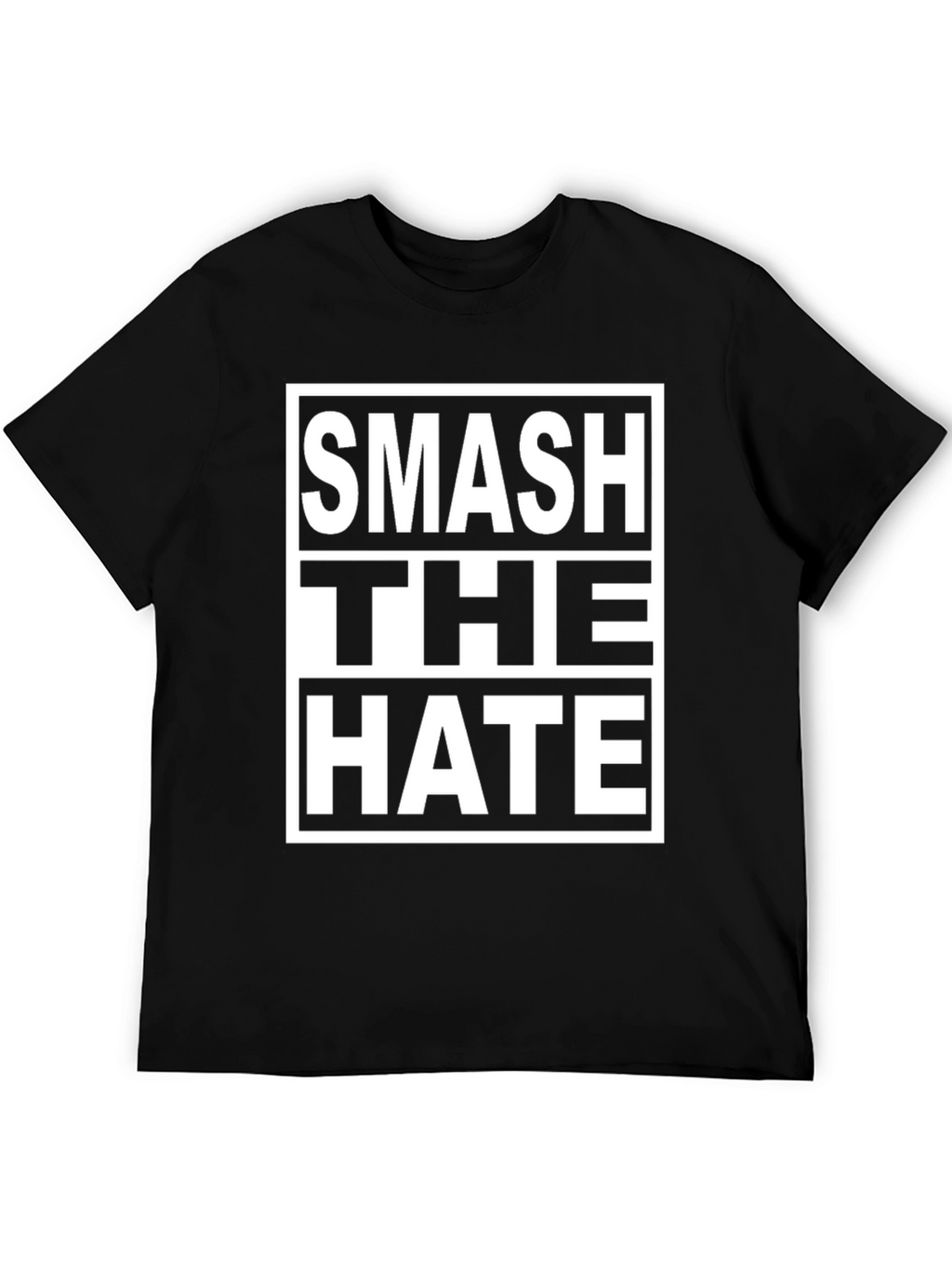 Smash The Hate Graphic Tee - Black