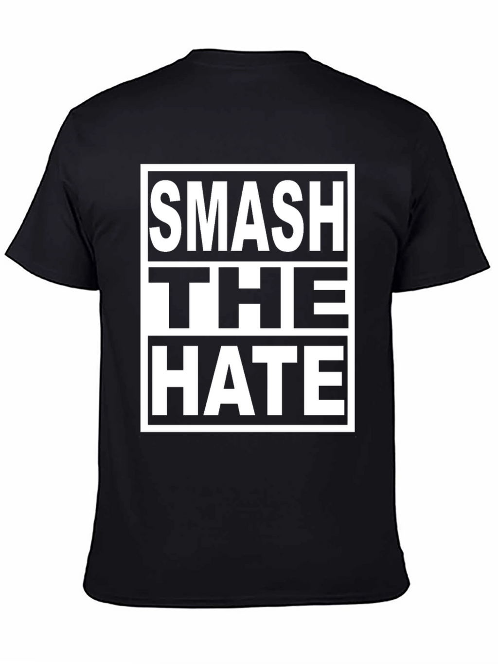 Smash The Hate Graphic Tee - Black