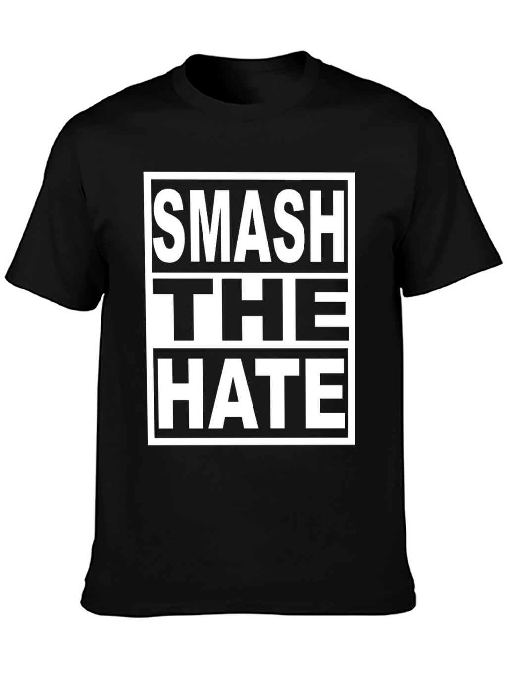 Smash The Hate Graphic Tee - Black