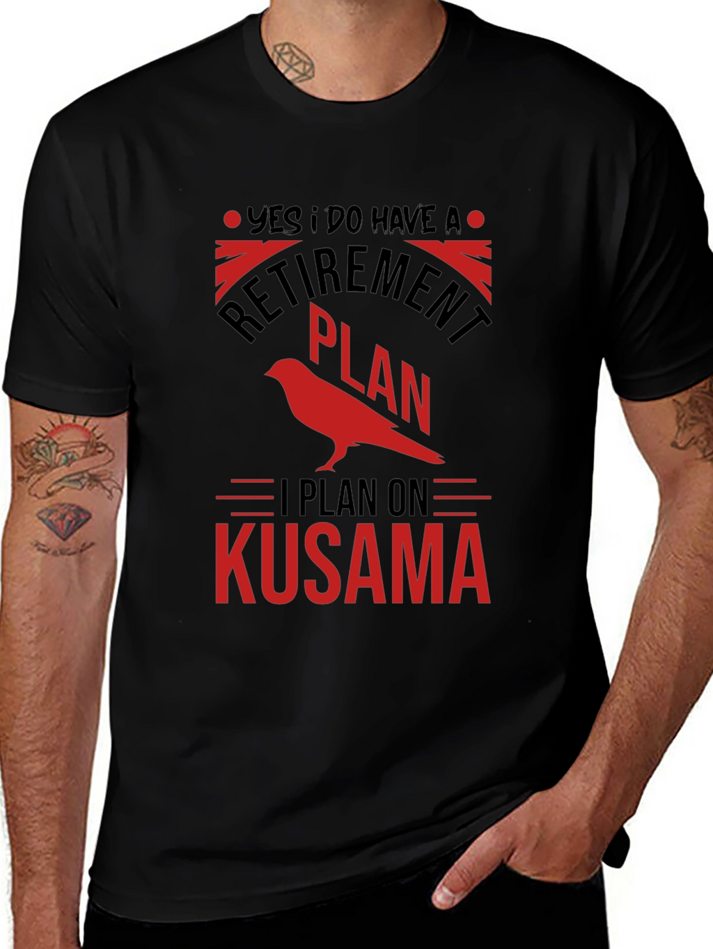 Retirement Plan Kusama T-Shirt