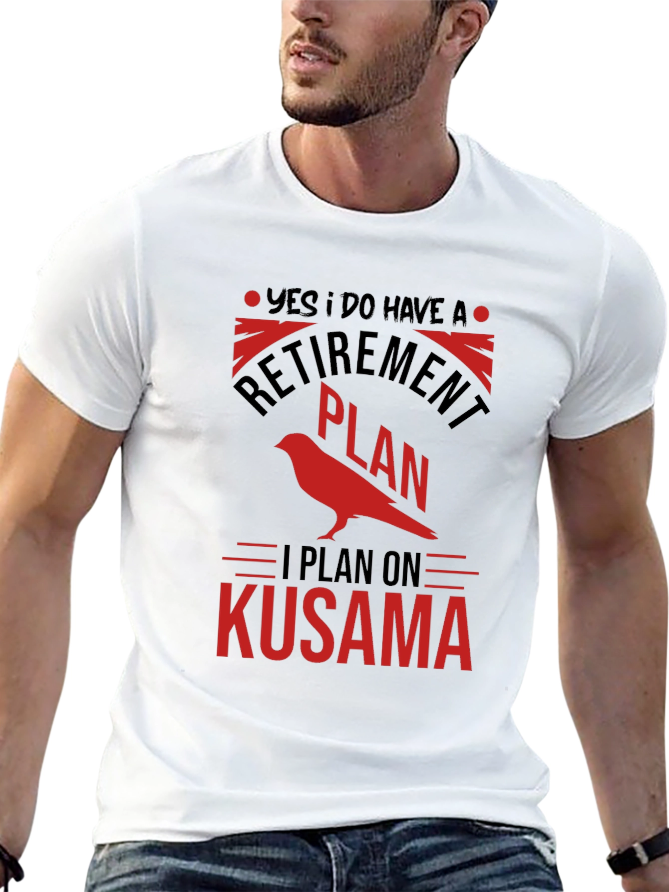 Retirement Plan Kusama T-Shirt