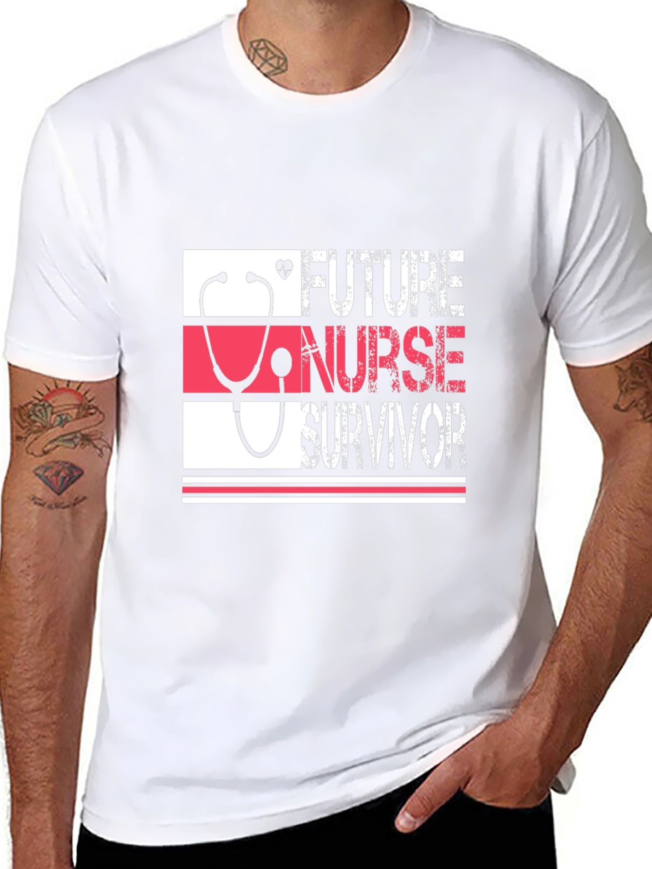 Future Nurse Survivor Graphic Tee