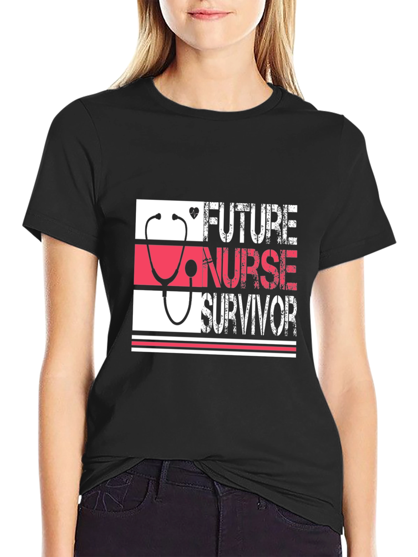 Future Nurse Survivor Graphic Tee