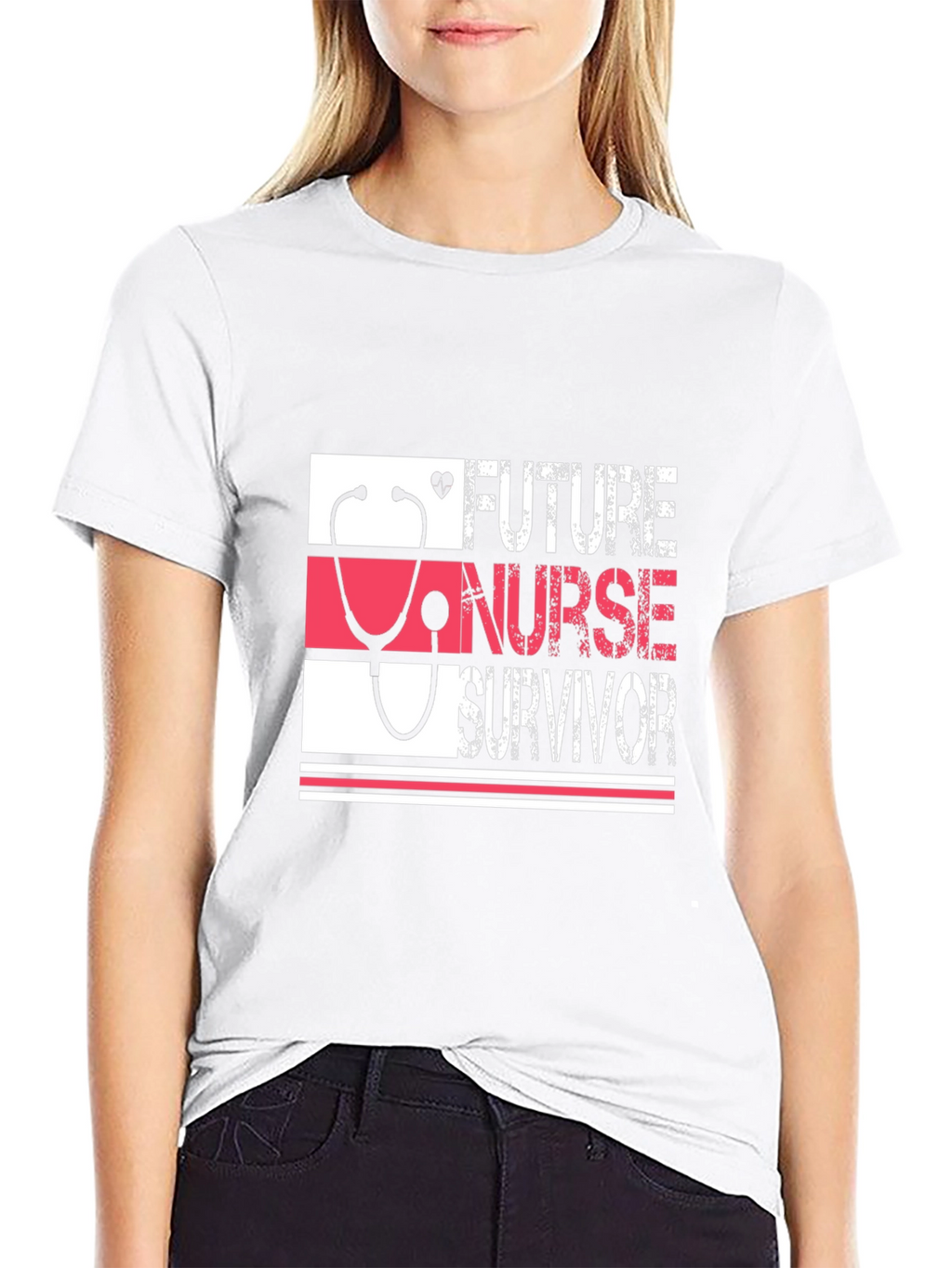 Future Nurse Survivor Graphic Tee