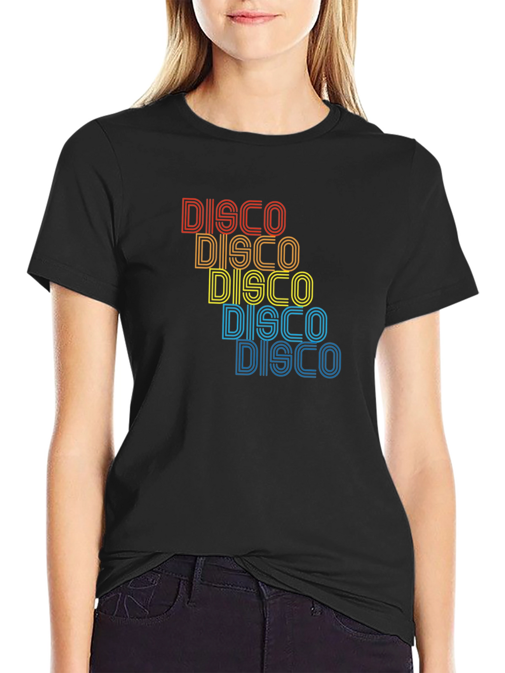 Retro Disco T-Shirt - Funky 70s Style!