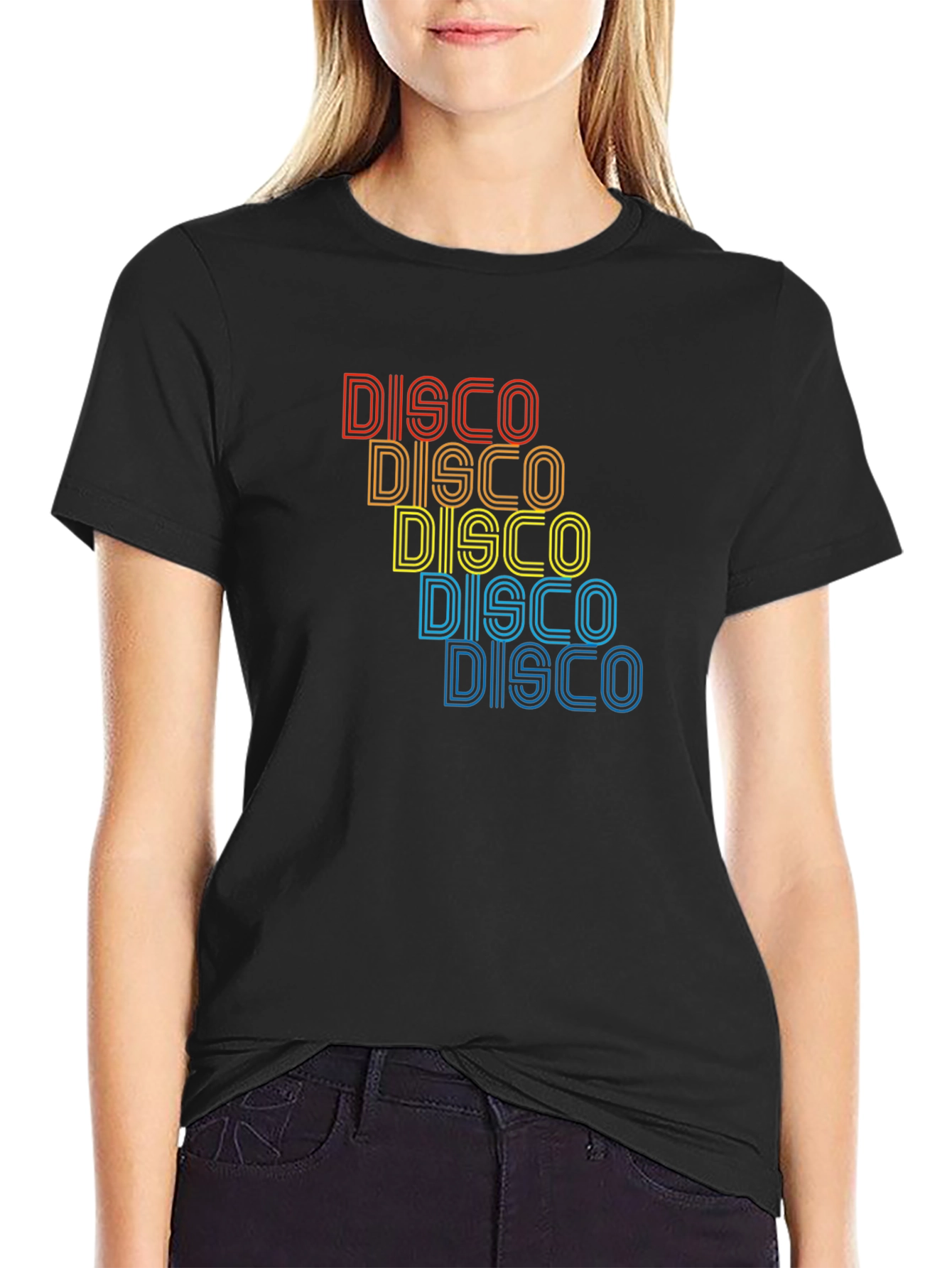 Retro Disco T-Shirt - Funky 70s Style!