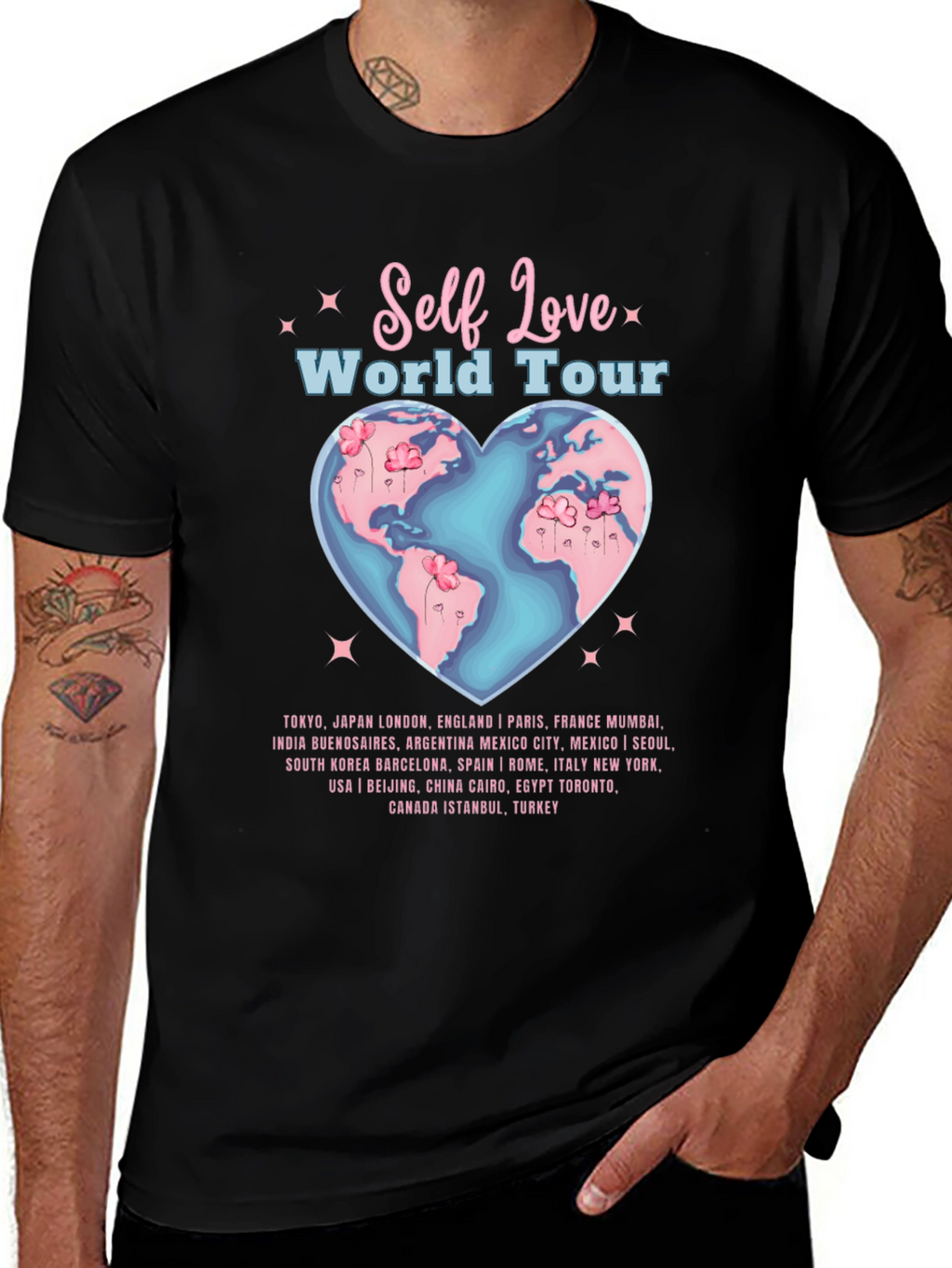 Self Love World Tour Graphic Tee