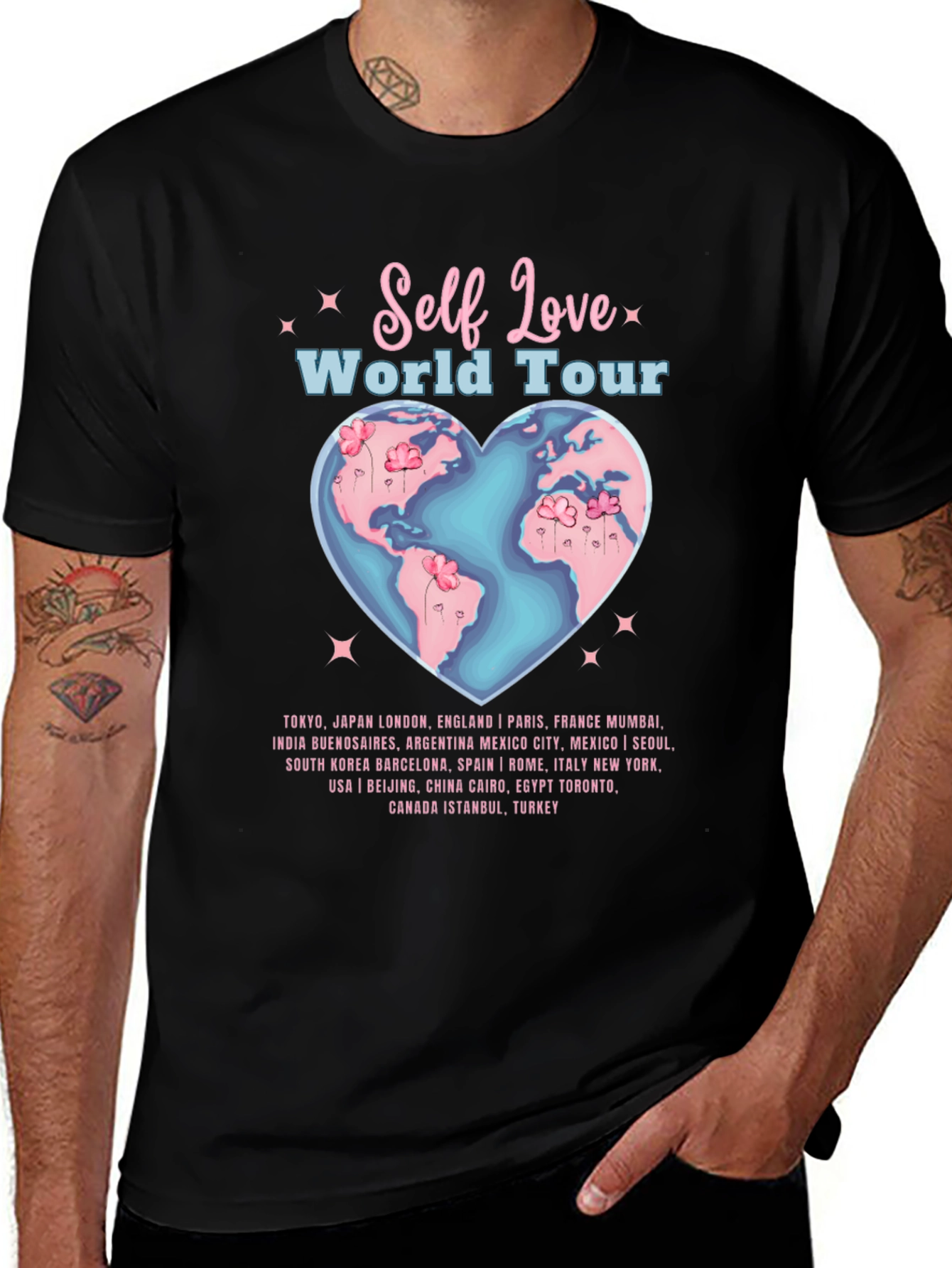 Self Love World Tour Graphic Tee