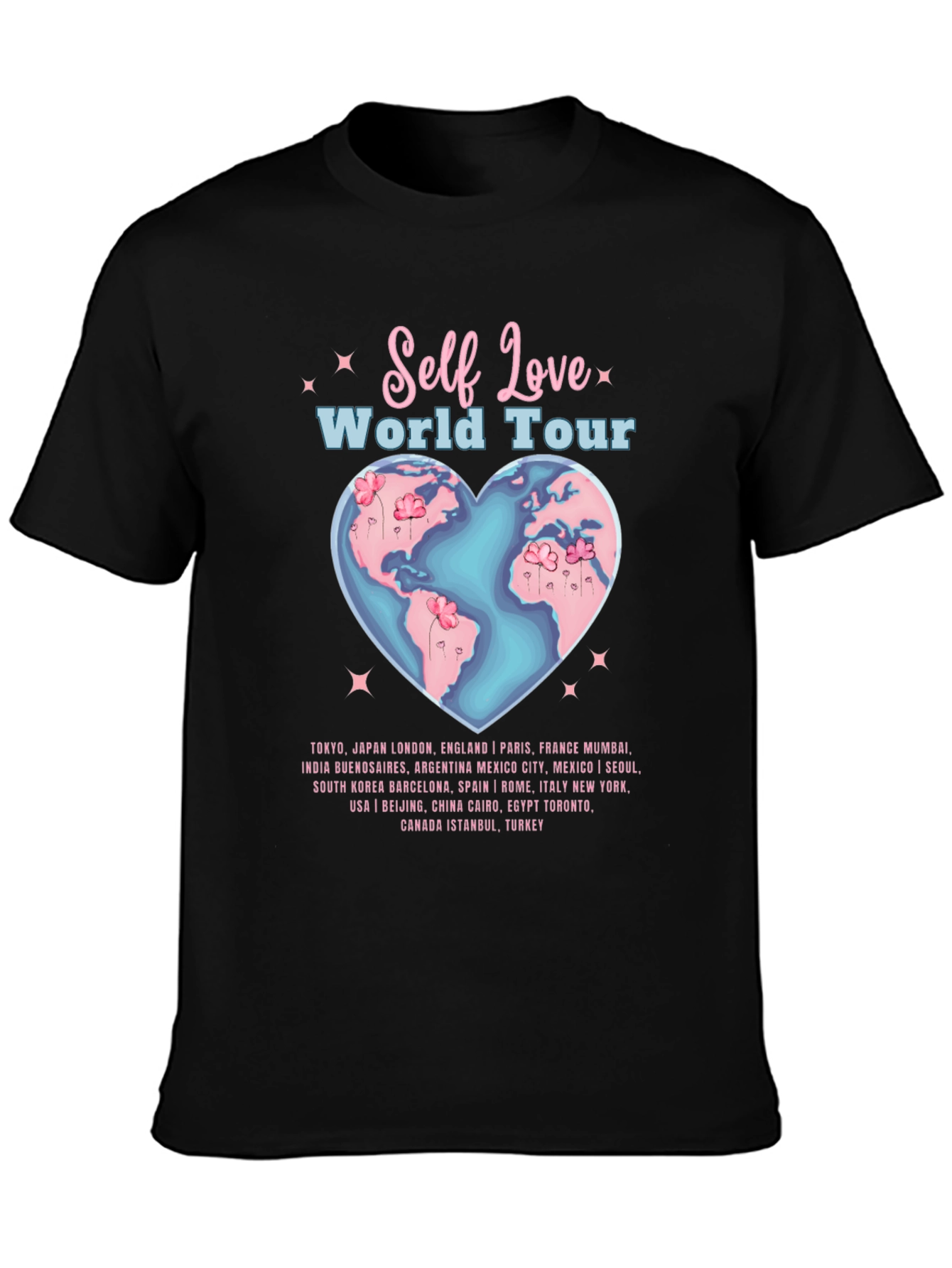 Self Love World Tour Graphic Tee