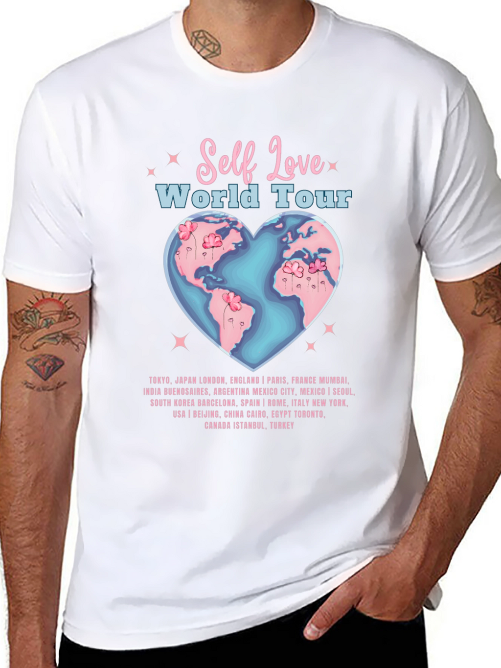Self Love World Tour Graphic Tee