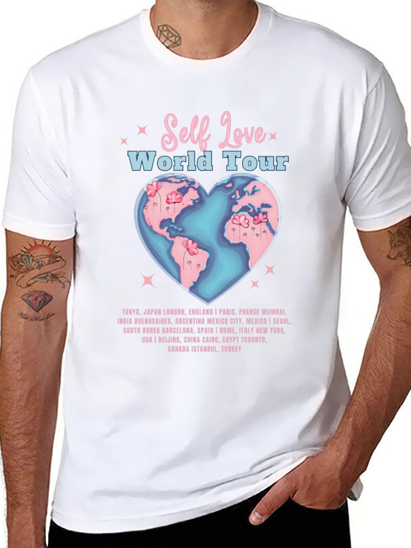 Self Love World Tour Graphic Tee