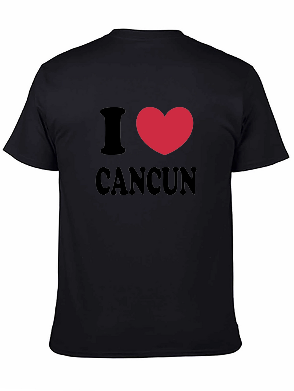 I Love Cancun T-Shirt - Heart Graphic Tee
