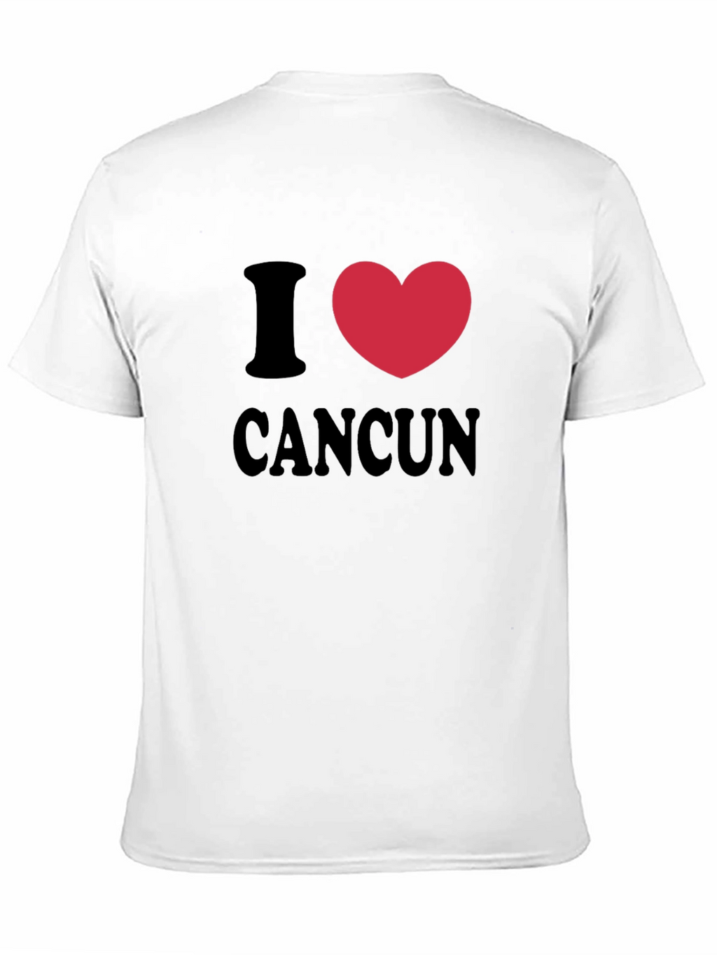 I Love Cancun T-Shirt - Heart Graphic Tee