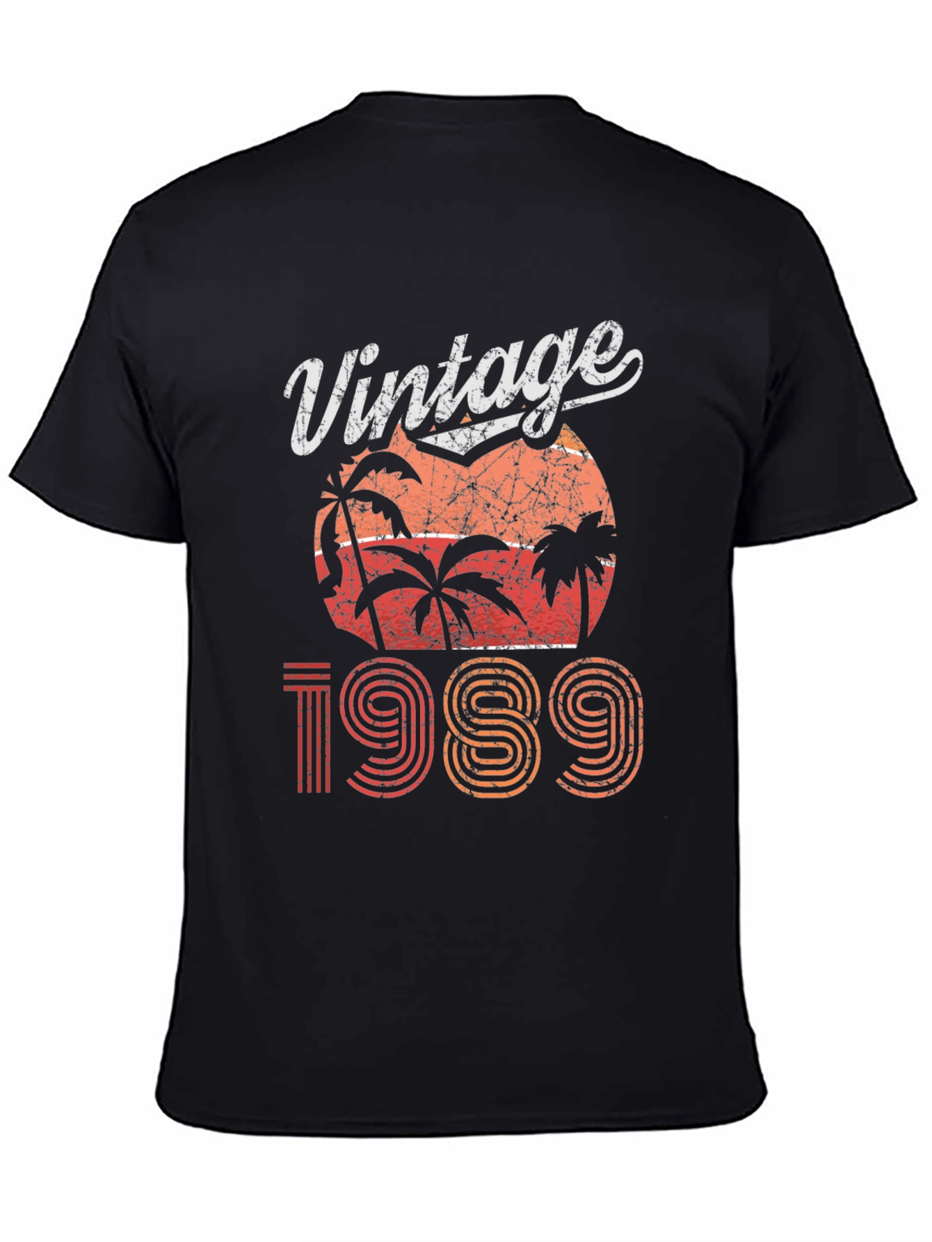 Vintage 1989 Palm Tree Graphic T-Shirt