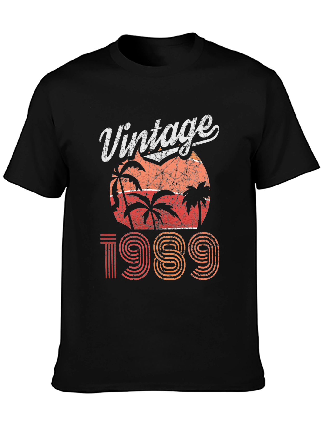 Vintage 1989 Palm Tree Graphic T-Shirt