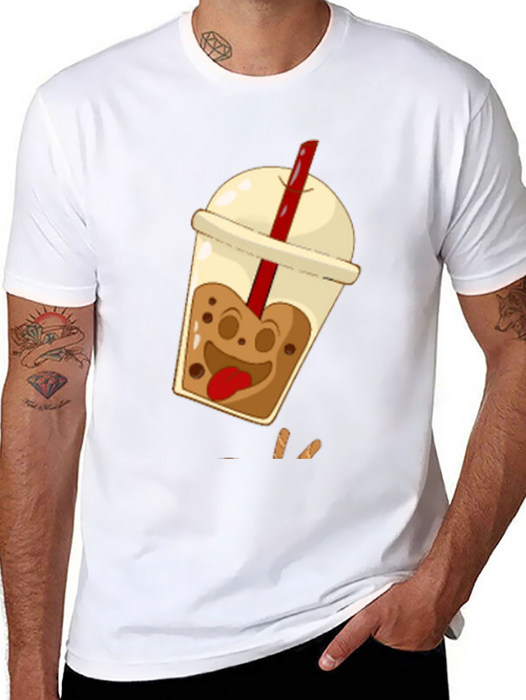 Boba Tea Graphic Tee - Funny Bubble Tea Shirt