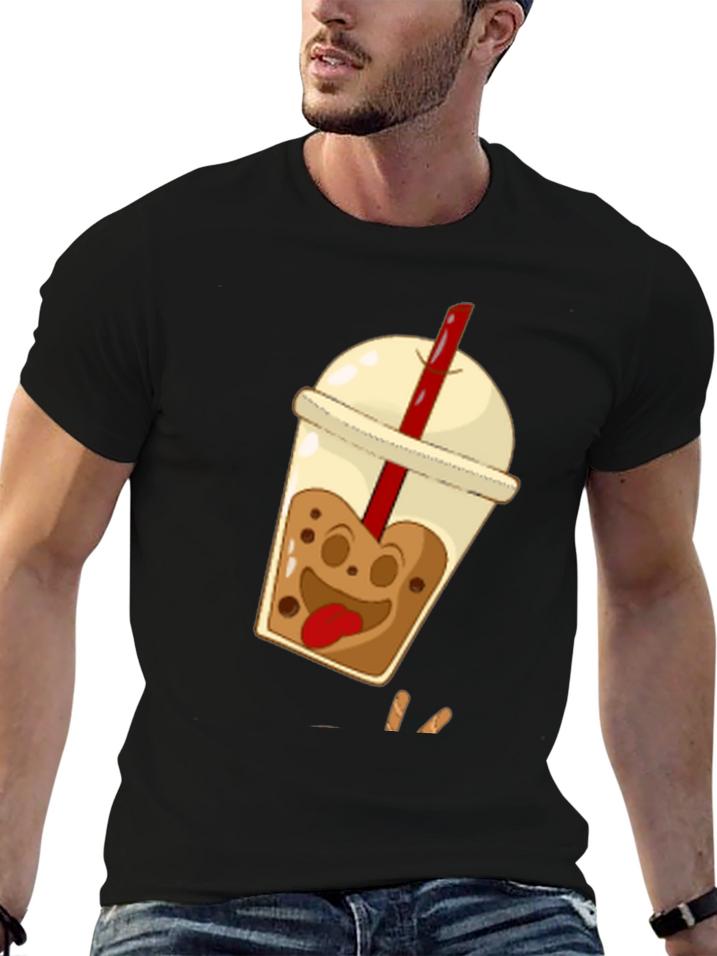 Boba Tea Graphic Tee - Funny Bubble Tea Shirt