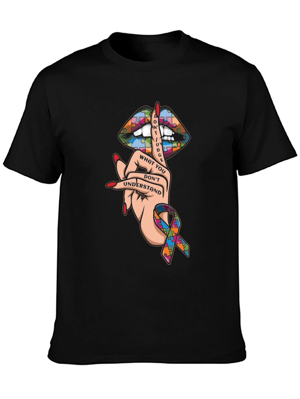 Autism Awareness T-Shirt - Dont Judge