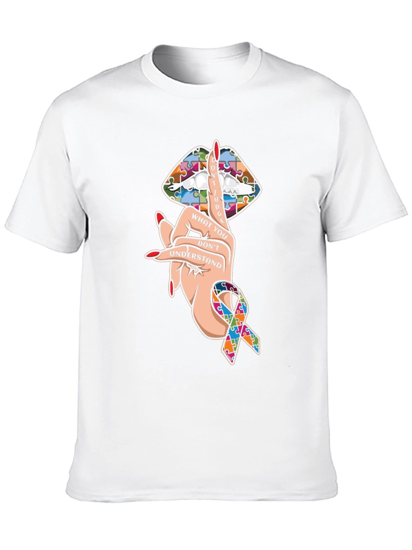 Autism Awareness T-Shirt - Dont Judge